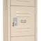 Global Industrial Six Tier Locker, 12x18x12, 6 Door, Unassembled, Tan 269690TN - alternate 2